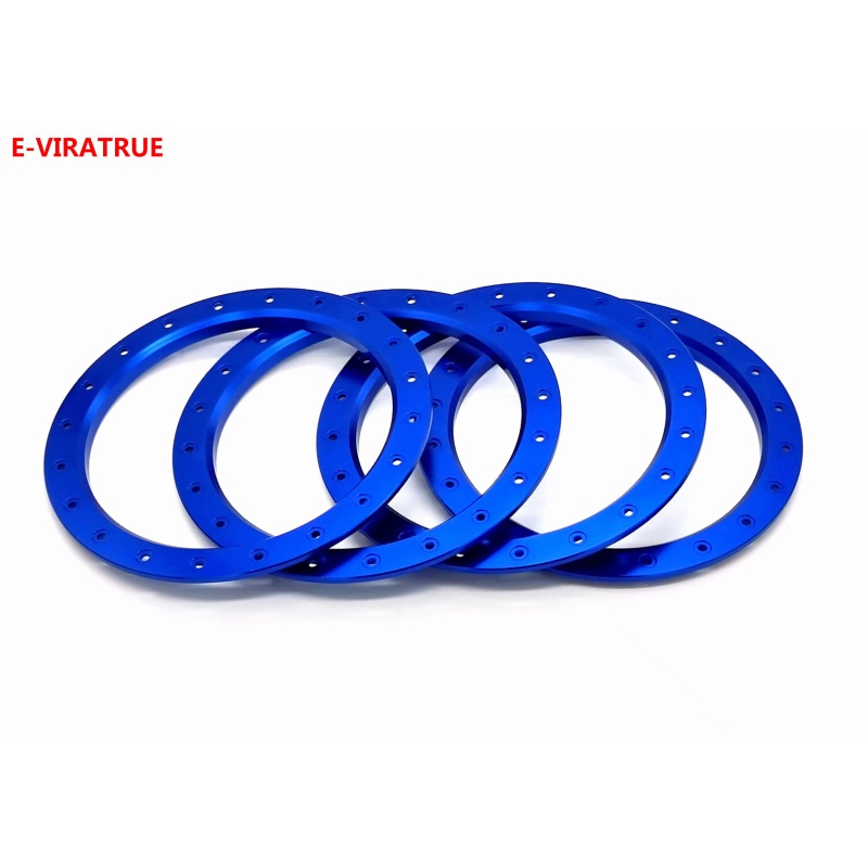 E-VIRATRUE Outer Aluminum Lock Rings For Proline MX43 Tire/Wheels