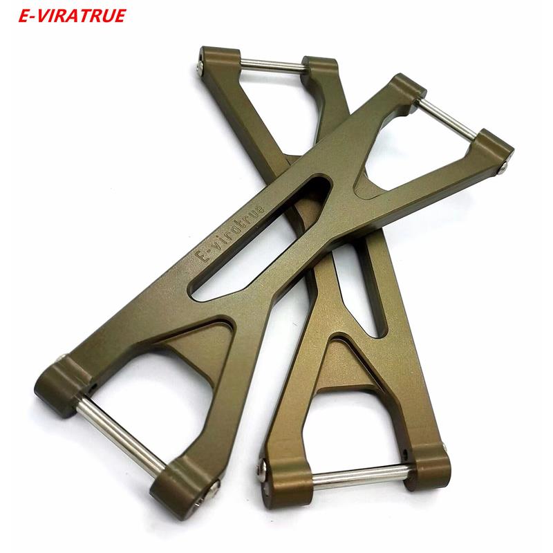 E-VIRATRUE Hard Anodized 7075Aluminum Upper Suspension Arms For TRAXXAS XMAXX 8S 1/5 