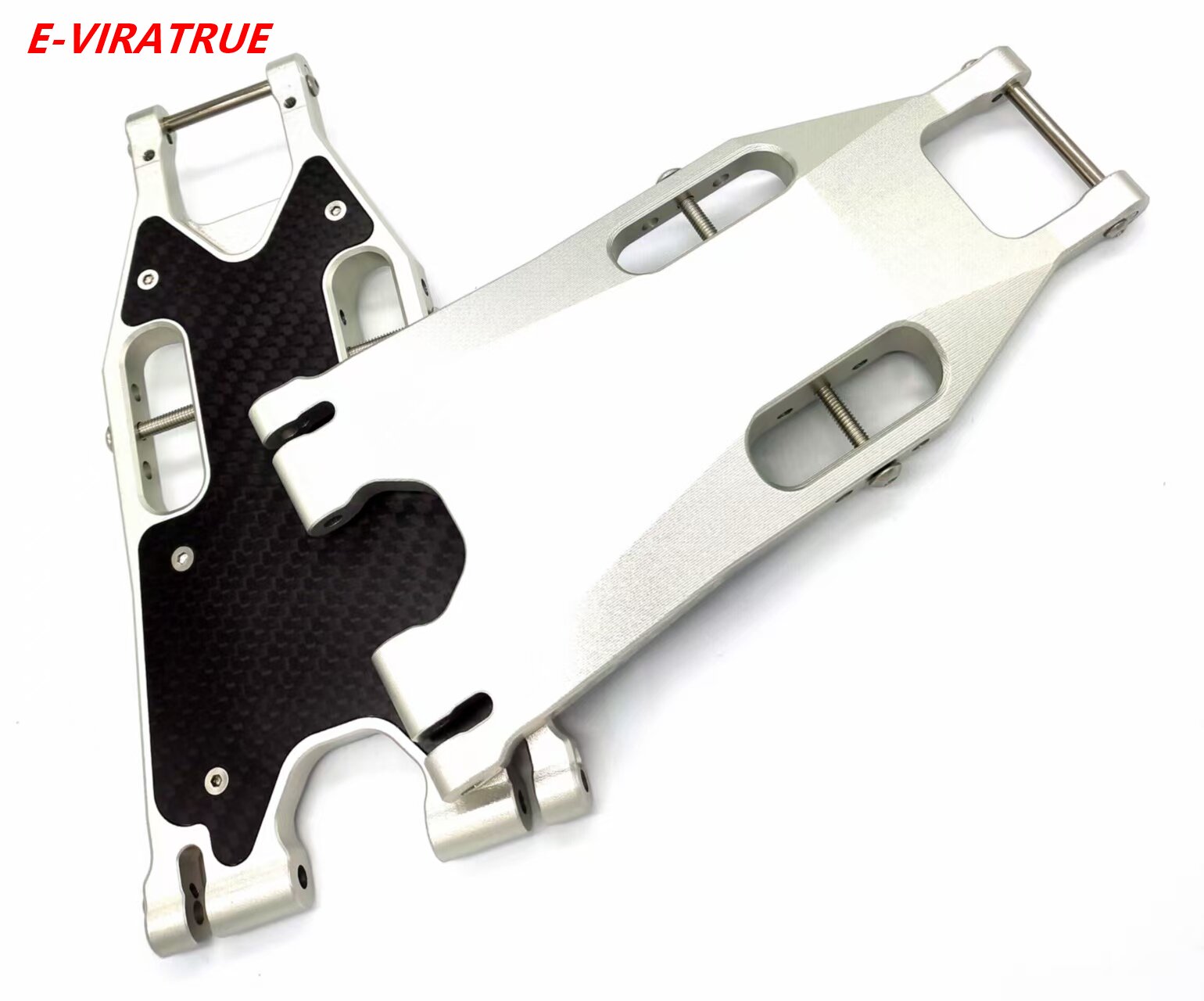 E-VIRATRUE 7075Aluminum Lower Suspension Arms For TRAXXAS XMAXX 8S 1/5 (2pcs)